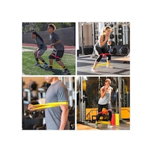 5li Egzersiz Direnç Bant Seti Pilates Crossfit Ekipmanları Bx40 2006