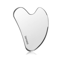 Metal Gua Sha Yüz Aletleri, Yüz İçin Guasha Aracı,% 100 304 Paslanmaz Çelik Gua Sha Aracı, Yüz, Vücut Ve Yüz İçin Premium Guasha Seti Cilt Sıkılaştırmak İçin Gua Sha Taşı