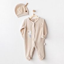 Andywawa Happy Everyday Bebek Tulum Takım Ac25064 Bej Beige
