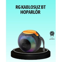 Hubrendy Tekno 8 Saat Çalma Süreli Taşınabilir Bluetooth Hoparlör