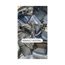 Renault Austral Premium Eva Akıllı Oto Paspas+bagaj Havuzu Siyah