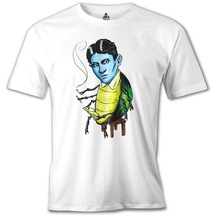 Franz Kafka Beyaz Erkek Tshirt