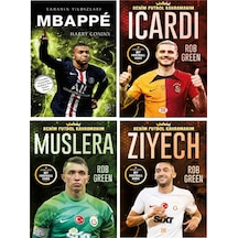 Benim Futbol Kahramanım İcardi - Muslera - Ziyech - Mbappe Poster Sticker Futbolcu Kartı Hediyeli