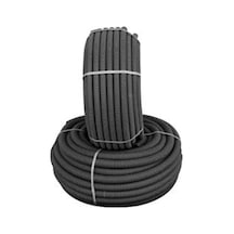 Mutlusan 14-16 Q Siyah Plastik Spiral Hortum 100 Metre