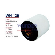 WUNDER WH139 HAVA FİLTRESİ - VOLKSWAGEN POLO 1.6 TDİ 16 VALF Y.M.