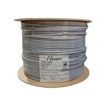 Nexans Nex1611to5, Gri, Cat6, 500m, 23awg 0,58mm , Utp, %100 Bakır, Lszh Halogen Free, Makara, Kablo