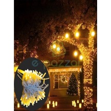 10m 100 Led Ip65 Dış Mekan Led Işık Beyaz Kablo Tdrtr Çok Renkli