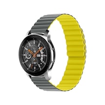 Samsung Galaxy Uyumlu Watch Gear S2 Kordon Renkli Strap Deri Loop Kordon