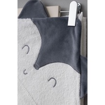 Bebitof %100 Pamuk Tilki Desenli Bebek Bornoz Seti Bbtf.byz.30045 0 - 24 Ay