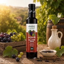 Organik Glutensiz Doğal Fermentasyon Balzamik Sirke 250 Ml