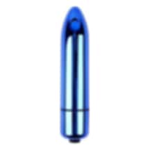 Hızlı Express Bullet 9 Cm Mini Metal Titreşimli Süper Orgazm Vibratörü Mavi
