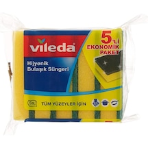 Vileda Düz Bulaşık Sünger 5'li 139635