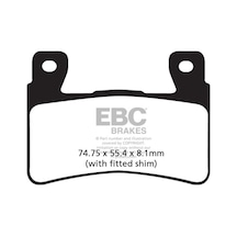 Ebc Fa265hh Honda Cbr900 , Vtr1000 Sinter Ön Fren Balatası