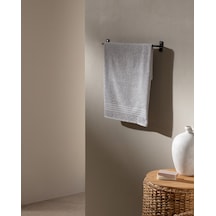 Madame Coco Derline Pamuklu Yüz Havlusu - Gri - 50x70 Cm 8684427185322 Gri