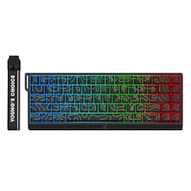 Mchose Ace68 E-sport Black Topographic %65 Hall Effect Uranus Man