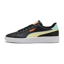 Puma Smash 3.0 Playdate Jr Siyah Erkek Çocuk Sneaker 402826-02 Siyah