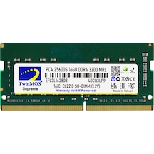 Twinmos Mdd416gb3200n, 16gb, Ddr4, 3200mhz, 1.2v Notebook Ram