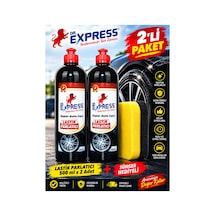 Premium Lastik Parlatıcı Jel 500 Ml Uzun Süre Etkili Yeni Görünüm Pratik Uygulama Sünger Hediyeli 2'lü Set - 926101319