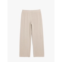 Koton Modal Kumaş Rahat Kalıp Bol Paça Pijama Altı Lila 5slk40034mk Lila