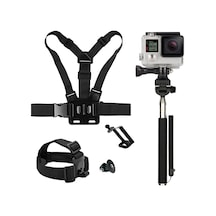 Sony Aksiyon Kameraları için Kafa Bandı Göğüs Bandı Ve Monopod