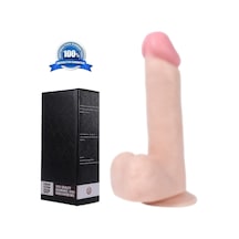 Hızlı Express Strong 20 Cm Süper Gerçekçi Vantuzlu Kalın Realistik Penis Dildo