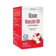 Ocean Koenzim Qh 100 Mg Ubikinol 30 Softjel Kapsül