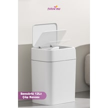 Follow Me Sensörlü  Çöp Kovası 12 Litre