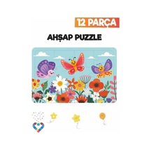 Ahşap Çocuk Puzzle 12 Parça-42