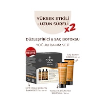 Yoon 3'lü Brezilya Fönü & Saç Botoksu Kiti + Tuzsuz Şampuan + Saç Kremi Saç Bakım Seti