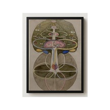 Hilma Af Klint Bilgi Ağacı No.1 Çerçevesiz Poster 30x42 Cm A3 Tablo Soyut Sanat Duvar Dekoru