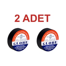Globe Elektrik Bandı 2 Adet Siyah Renk İzole Elektrik Bandı Rodevino