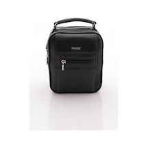 Grande 4587 Deri El Çantası Siyah