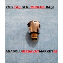 Yms Musluk Başı Taç Serisi Musluk Başı Krom