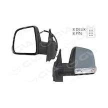 Gva Dış Dikiz Aynası Elektrikli Sol Doblo Iıı 2011 Md. Sinyalli Katlanır / Power Flok Astarlı 8 Fiş Gva 1029115 735645708