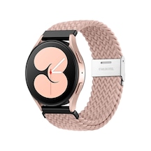 Samsung Galaxy Watch 4 5 6 7 Fe 40 44mm Classic 42 43 46 47mm Uyumlu 20mm Metal Klips Örgü Kordon