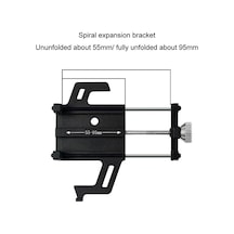 Sones Alüminyum Alaşımlı Motosiklet Bisiklet Navigasyon Cep Telefonu Tutucu Kırmızı