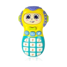Toyaş Işıklı Ve Müzikli Ceptelefonu Bebek Motor Beceri Gelişimi Müzikli Oyuncak Ceptelefonu Bebek Oyuncağı Mor-sarı sarı