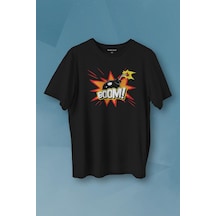 Boom Bomba Eğlenceli Funny El Bombası Baskılı Tişört Unisex T-shirt 001