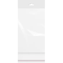Askılı Meksika Şapka Bantlı Şeffaf Opp Torba 13x21+9 Cm - 500 Adet