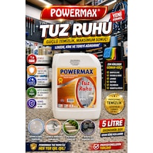 Powermax Tuz Ruhu 5l Profesyonel Kullanıma Uygun Temizlik Ürünü Tekli