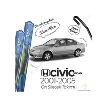 Rbw Hybrid Honda Civic Sedan 2001-2005 Ön Silecek Takımı - Hibrit