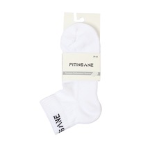 Premium Performance Quarter Beyaz Spor Çorap