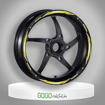 Mondial Drift L Flo Sarı 1 Set Jant Şeridi