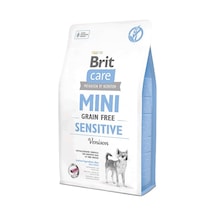 Brit Care Mini Hassas Geyik Etli Tahılsız Küçük Irk Yetişkin Köpek Maması 2 KG