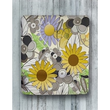Çiçekli Bilek Destekli Mouse Pad Mousepad