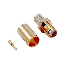 Uptech Sma128 Sma Dişi Sıkmalı Rp Konnektör - Lmr240