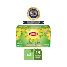 Lipton Osmantus Çiçek Bahçesi Aromalı Yeşil Çay 18li X 3 Adet