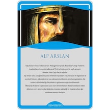 Türk Büyükleri - Alparslan Afişi
