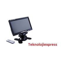 7" Inç Tft 2 Videolu Yüksek Çözünürlük Ayaklı Monitör