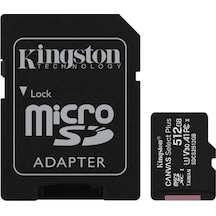 Kingston SDCS2/512G 512 GB MicroSD Canvas Select Plus Hafıza Kartı